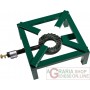 STOVE WITH GAS BURNER FRAME IN PAINTED STEEL CM. 45 X 45
