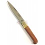 FRARACCIO CALTAGIRONE KNIFE CHERRY WOOD HANDLE CM. 18