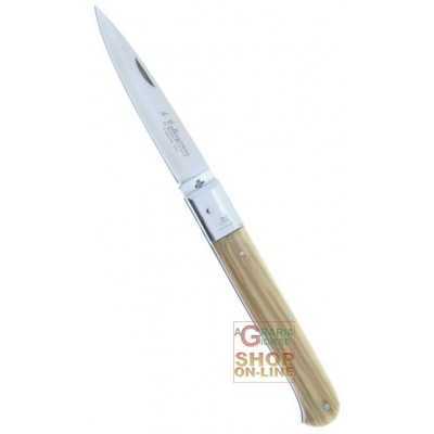 Fraraccio coltello caltagirone manico olivo cm. 18 cod. 0409/18 