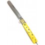 FRARACCIO COLTELLO DA TASCA MANICO GIALLO TARTARUGATO CM. 19 