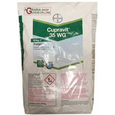 BAYER CUPRAVIT 35 WG BLUE COPPER OXYCHLORIDE FUNGICIDE KG. 10