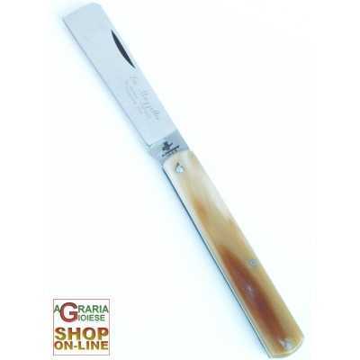 Fraraccio coltello mozzetta manico corno cm. 17 cod.