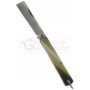 FRARACCIO COLTELLO MOZZETTA MANICO FINTO CORNO LAMA INOX CM. 15 