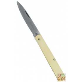 FRARACCIO KNIFE PULLED BRASS HANDLE STAINLESS STEEL BLADE CM. 17