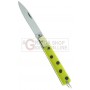 FRARACCIO COLTELLO SFILATO MANICO TARTARUGATO GIALLO CM. 19 