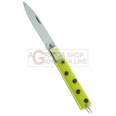 FRARACCIO PARADE KNIFE YELLOW TURTLE HANDLE CM. 21