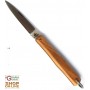 Fraraccio stretched knife Palermo type olive handle cm. 15 cod.