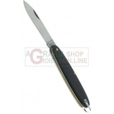Fraraccio coltello temperino manico nero cod. 0536 cm. 12 