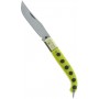 Fraraccio Zouave knife yellow horn handle brass head cm. 17