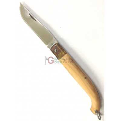 FRARACCIO KNIFE ZUAVO OLIVE WOOD HANDLE CM. 15
