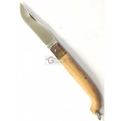 FRARACCIO COLTELLO ZUAVO MANICO IN LEGNO DI OLIVO CM. 19 