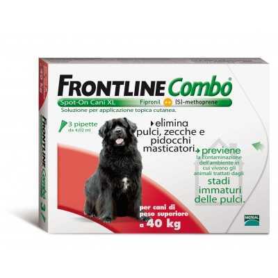 FRONTLINE PESTICIDE FLEAS TICKS COMBO SPOT-ON 40 - 60 KG.