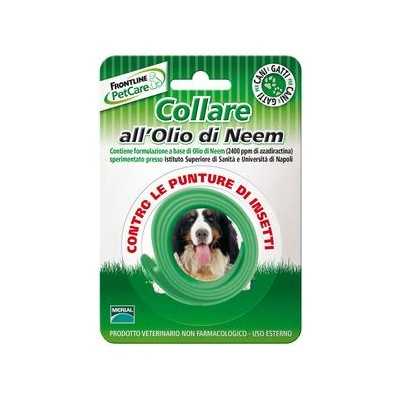 FRONTLINE ANTI-PUNCTURE COLLAR WITH NEEM OIL FOR DOGS AND CATS