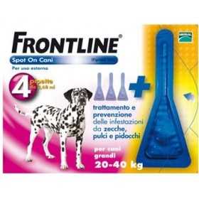 FRONTLINE SPOT-ON 20 - 40 KG. 4 PIPETTES