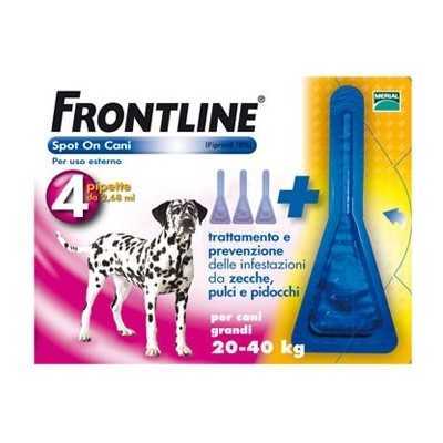 FRONTLINE SPOT-ON 20 - 40 KG. 4 PIPETTES