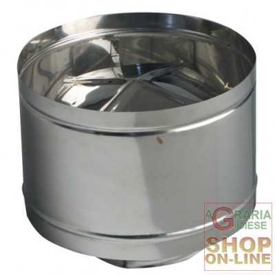 RAINPROOF SMOKE STAINLESS STEEL AISI 304 CM. 10