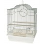 CAGE FOR CANARIES MODEL BIELLA CM. 35x28x46h. WHITE COLOR