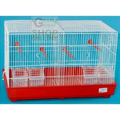 CAGE FOR BIRDS HATCHING 2 PLACES CM. 55X32X36H