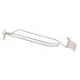HOOKS DOUBLE PERFORATED PANELS CM. 30 FIG.11BIS REF. 77 220