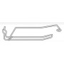 GANCIO DOPPIO X PANNELLI FOR.FIG.11 RIF.77220 