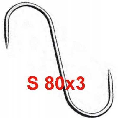 HOOK FOR BUTCHER AS MM. 80X3