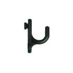 PLASTIC HOOK FOR PERFORATED PANELS FIG.6 CURVED PCS. 100
