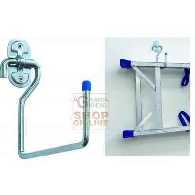 MULTIPURPOSE GALVANIZED WALL HOOK ART. 4040 CM. 15