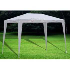 GAZEBO IN ACCIAIO VERNICIATO MOD. FIER.YF-3303B MT. 2x3 BIANCO 