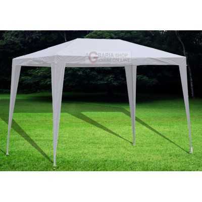 GAZEBO IN ACCIAIO VERNICIATO MOD. FIER.YF-3303B MT. 2x3 BIANCO 