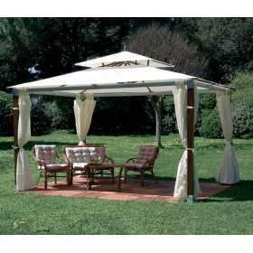 GAZEBO TOP WOOD ALUMINUM MT. 3X4