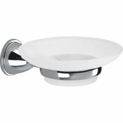 GEDY ART. GE11 GENZIANA SOAP DISH IN CHROME STEEL