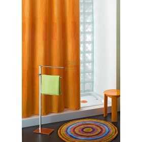 GEDY SHOWER CURTAIN IN POLYESTER 114 COLOR ORANGE CM. 240X200