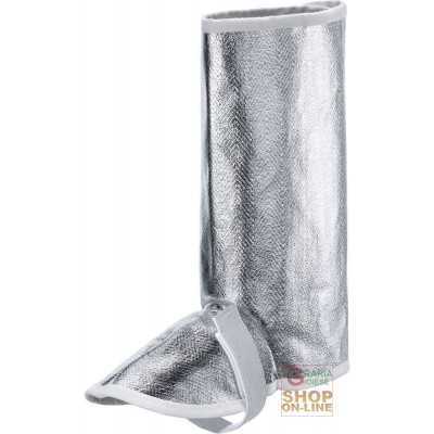GAITERS IN ALUMINIZED PARA ARAMIDIC FIBER 38 CM CE CAT 3