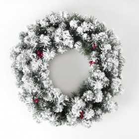 MARILLEVA CHRISTMAS Wreath GARLAND WITH SNOW AND BERRIES TPS120