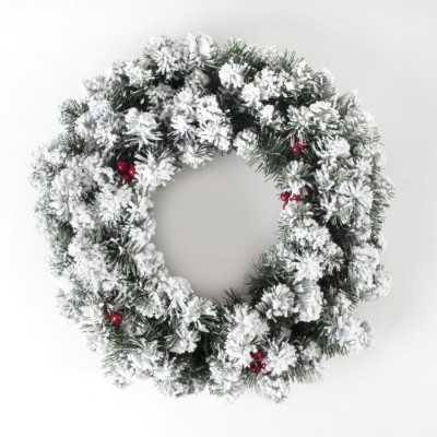 MARILLEVA CHRISTMAS Wreath GARLAND WITH SNOW AND BERRIES TPS120