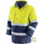 GB TEX JACKET WITH REMOVABLE PADDING 3M BANDS EN 471 EN 343