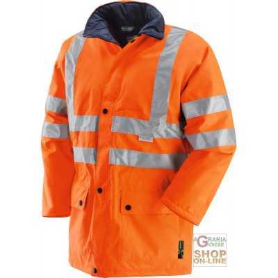 GB TEX FABRIC JACKET WITH 3M BANDS PADDING EN 471 EN 343 COLOR