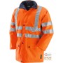 GB TEX FABRIC JACKET WITH 3M BANDS PADDING EN 471 EN 343 COLOR