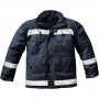 GIACCONE NEW TICINO BLU CE TG S-XXL CON BANDE RIFRANGENTI 