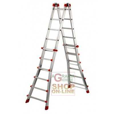 GIERRE PEPPINA EXTENDABLE TELESCOPIC LADDER VERY GIANT EN131