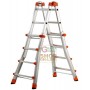 GIERRE PEPPINA MEDIUM EXTENDABLE TELESCOPIC LADDER EN131 KG.