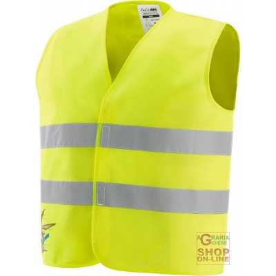 HIGH VISIBILITY VEST FOR CHILDREN IN POLYESTER WITH REFLECTIVE