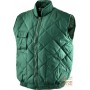 GILET COTONE POLIESTERE COLORE VERDE TG S M L XL XXL XXXL 