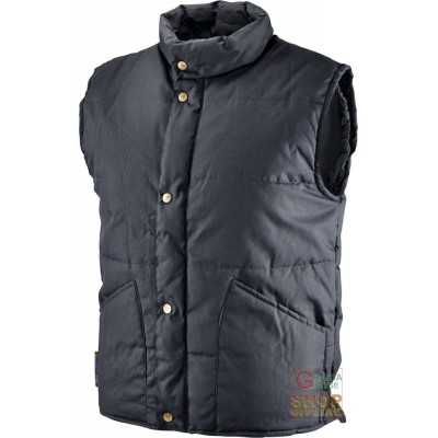 GILET COTONE POLIESTERE IMBOTTITO CON PORTACELLULARE INTERNO