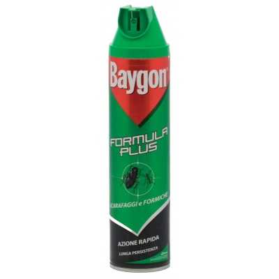 BAYGON GREEN SPRAY COCKROACHES AND ANTS ML. 400