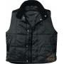 GILET IN NYLON IMBOTTITO COLORE NERO TG S M L XL XXL 