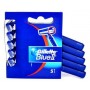 GILLETTE BLUE II TWO BLADE RAZOR 5 PCS.