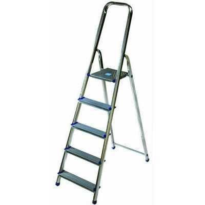 GIMI SUPER LIGHT LADDER ALUMINUM HOUSE 8 STEPS