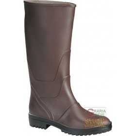 KNEE IN NITRILE RUBBER SOLE STRUCTURE BROWN COLOR SIZE 39 46