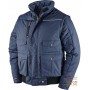 GIUBBINO IN NYLON PU CON MANICHE STACCABILI COLORE BLU TG S XXL 